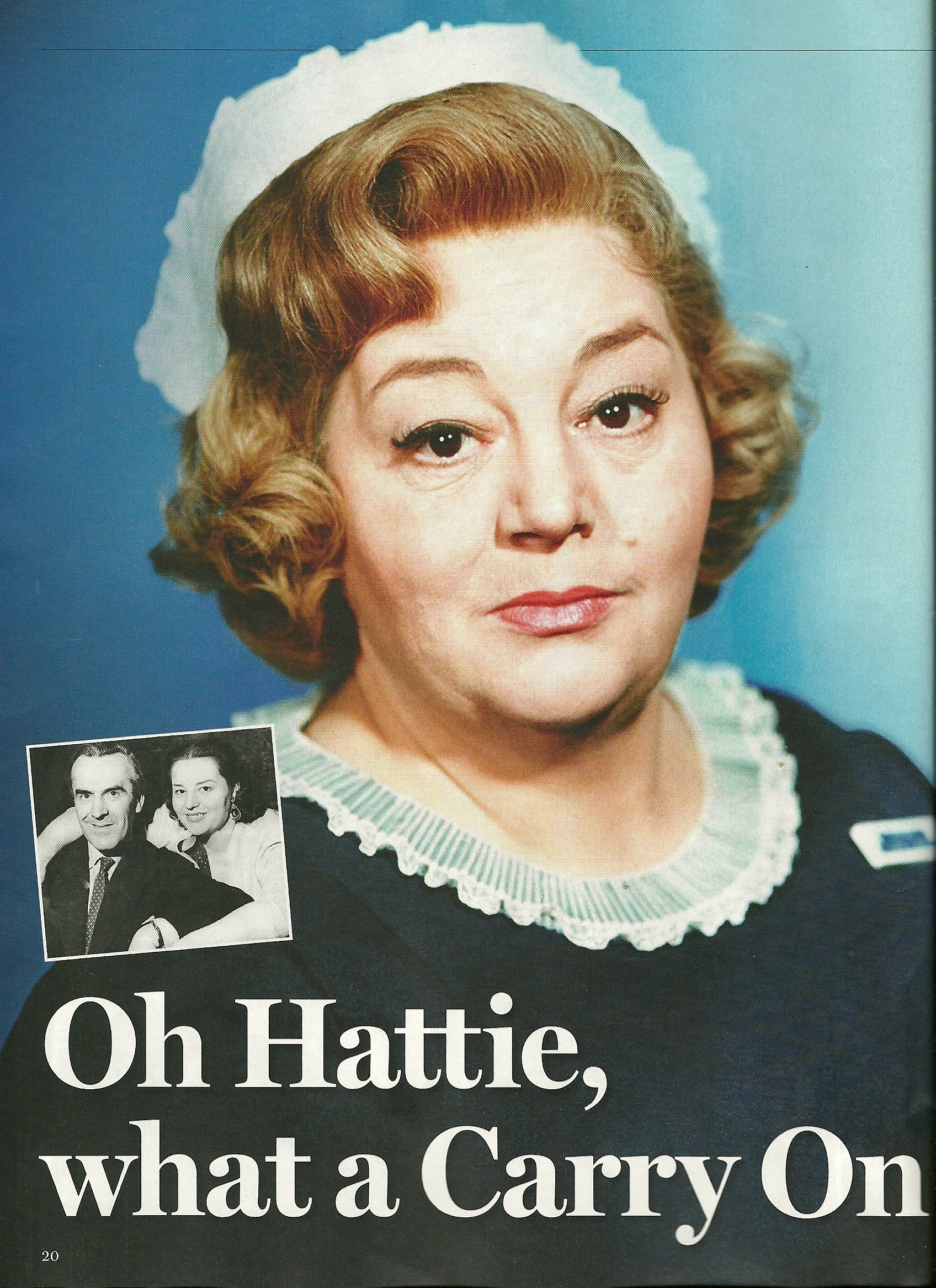 Hattie Jacques as Matron - hattie-and-sid0002